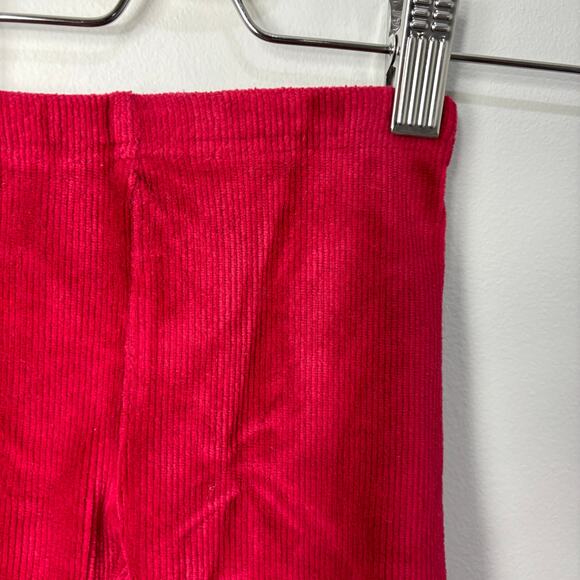Gymboree Red Velour Leggings - Picture 2 of 5